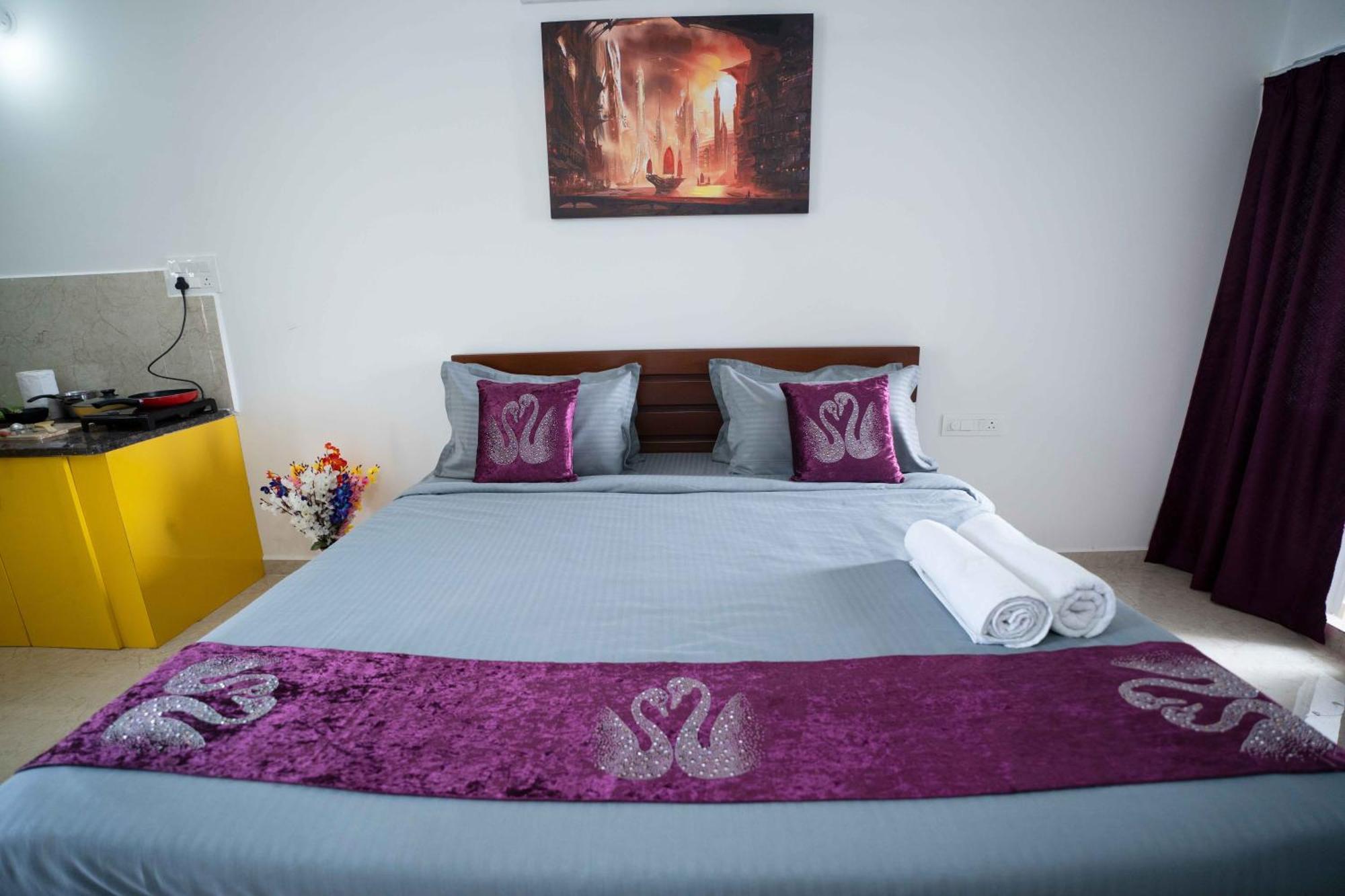 Gachibowli Yellow Bells Studios And Suites المظهر الخارجي الصورة