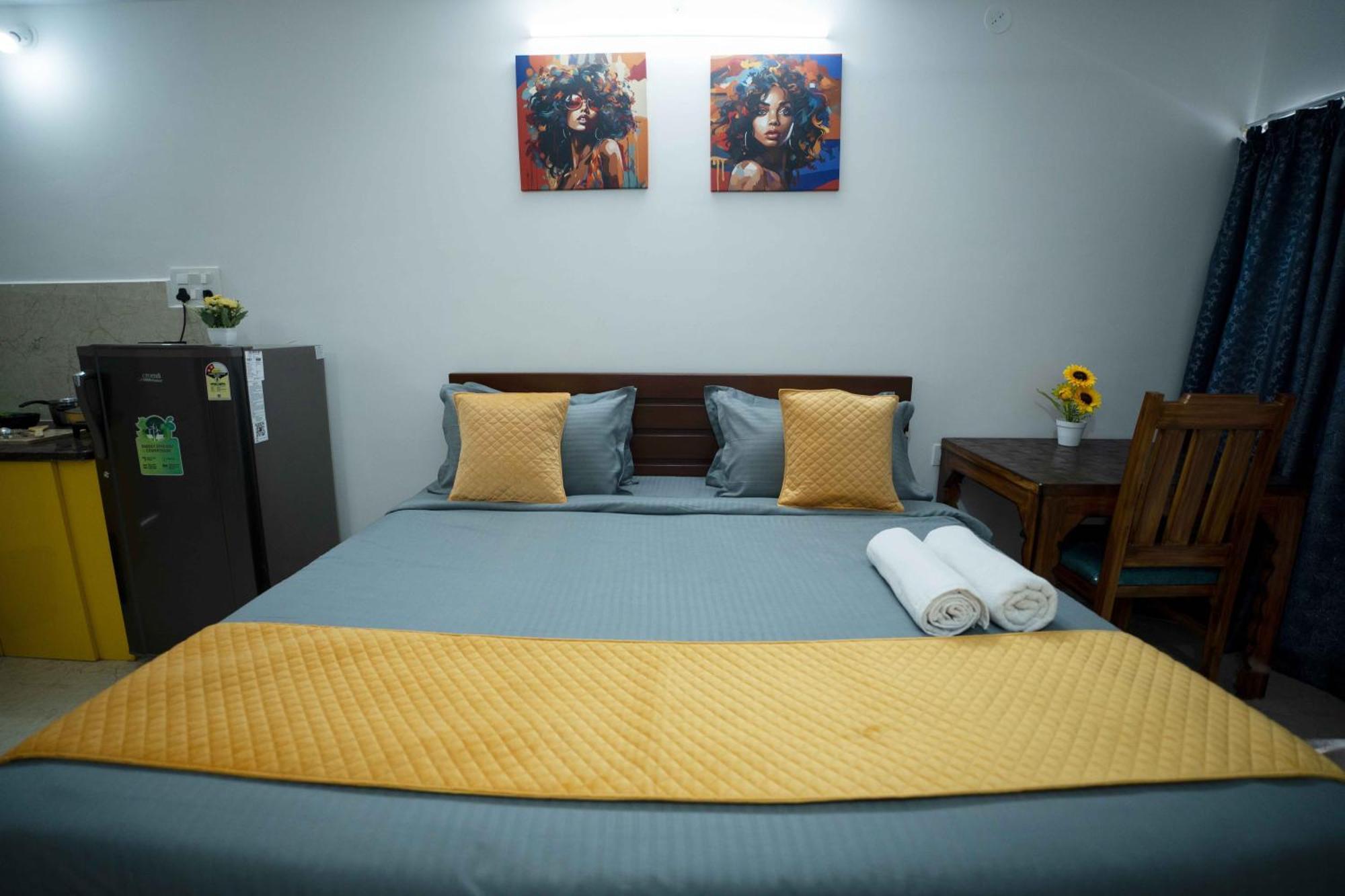 Gachibowli Yellow Bells Studios And Suites المظهر الخارجي الصورة
